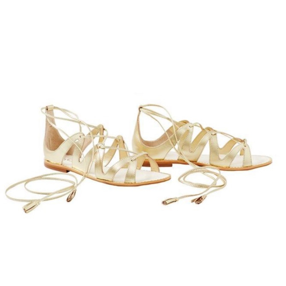Lilly Pulitzer Fit To Be Tied Gladiator Sandal - 6